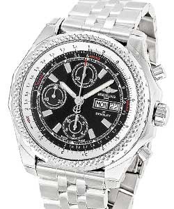 Bentley GT II 45mm Mens Automatic in Steel On Steel Bracelet with Black Dial