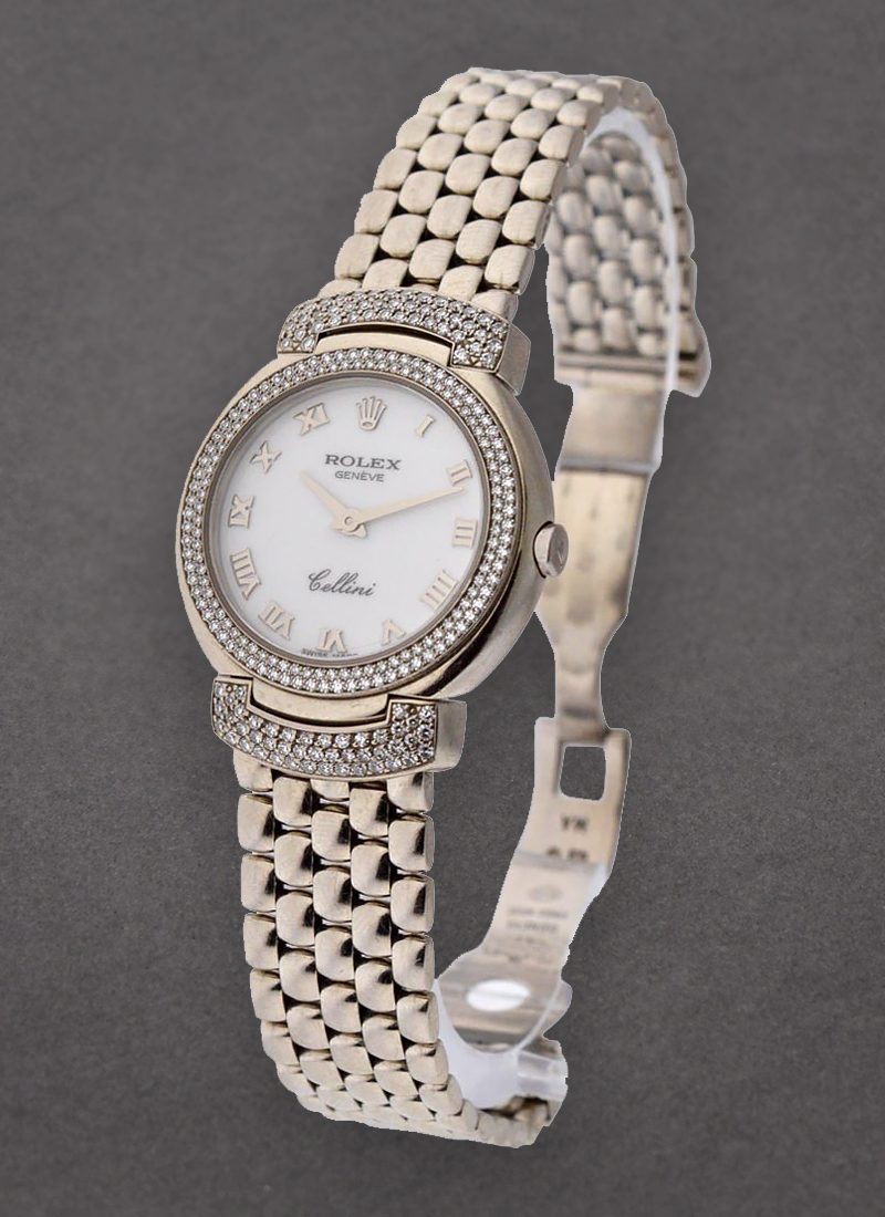 Pre-Owned Rolex Cellisima - Diamond Bezel and Lugs