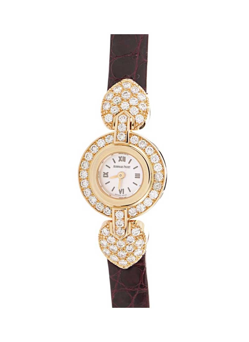 Audemars Piguet Ladies Diamond Watch in Rose Gold