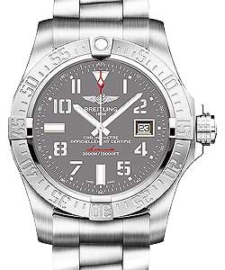 Avenger II Seawolf Chronograph in Steel On Steel Bracelet with Grey Arabic Dial