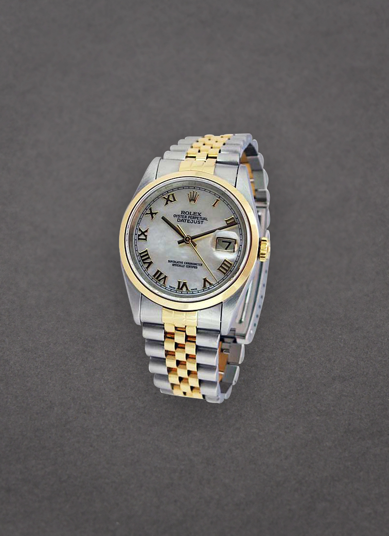 Pre-Owned Rolex Men's Datejust 36mm 2-Tone with Domed Bezel