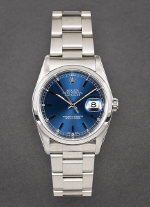 Pre-Owned Rolex 16200 Datejust 36mm in Steel with Domed Bezel 16200