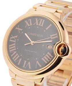 Ballon Bleu Rose Gold 42mm   on Bracelet with Brown Dial
