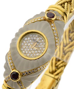 Special Edition with Grey and Gold Case Yellow Gold on Bracelet with Pave Diamond Dial 