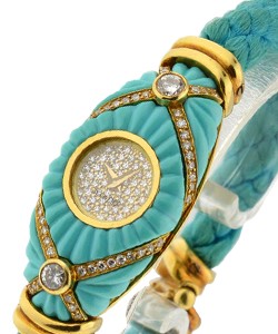 Special Edition with Turquoise Case Yellow Gold with Turquoise Rope Strap