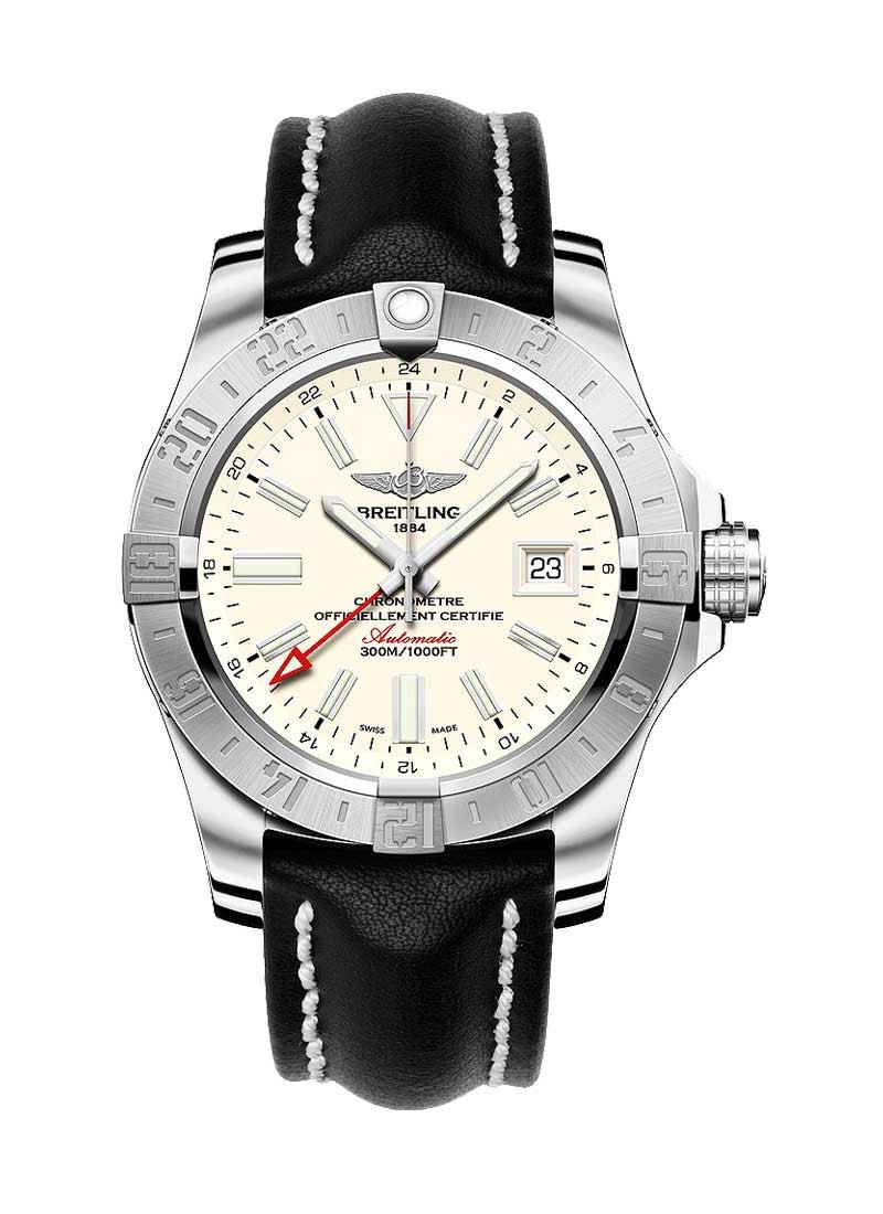 Breitling Avenger II GMT Automatic 43mm in Steel