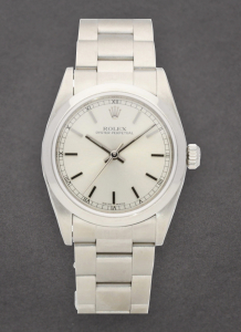 Pre-Owned Rolex 77080 Mid Size - Oyster Perpetual - Steel - Domed Bezel 77080
