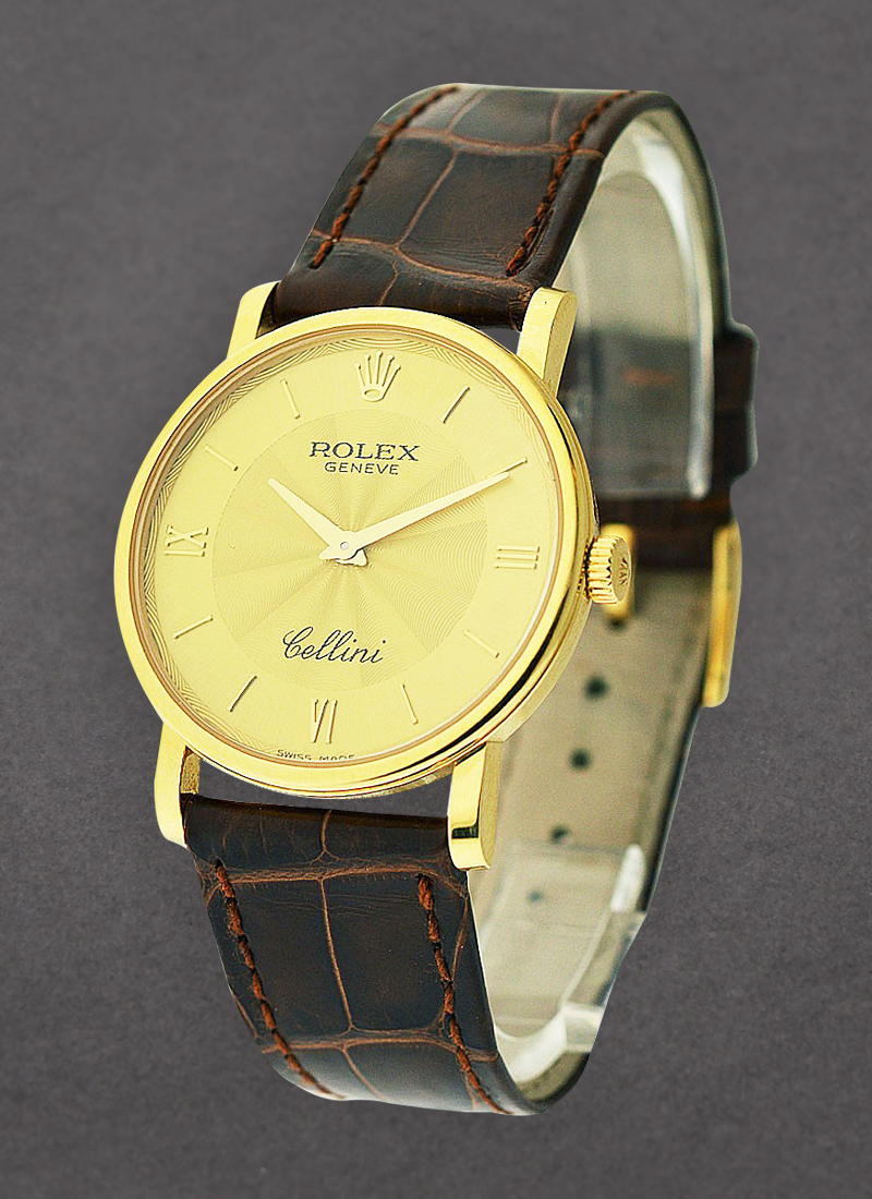 Pre-Owned Rolex Classic Cellini - Yellow Gold - 32mm