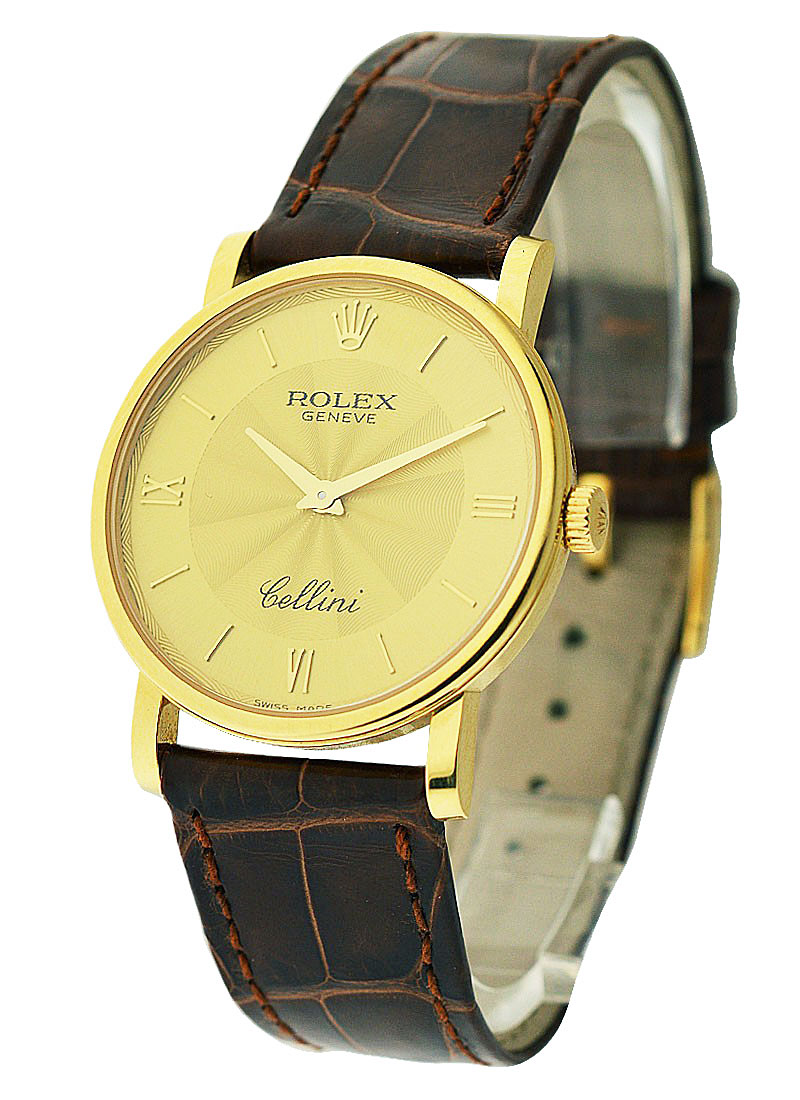 Pre-Owned Rolex Classic Cellini - Yellow Gold - 32mm