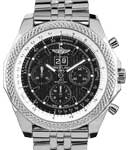 Bentley 6.75 Mens Automatic Chronograph in Steel On Steel Bracelet with Black Dial