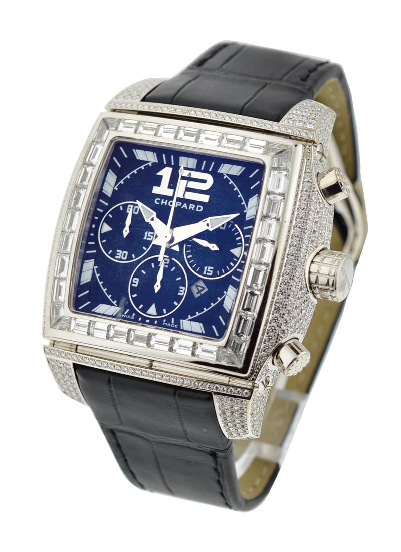Chopard Two O Ten with Baguette Bezel and Pave Diamond Case