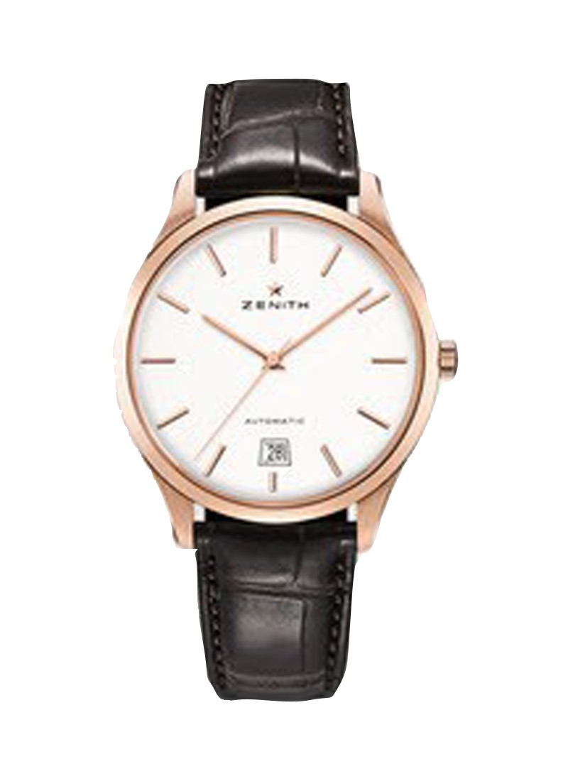 Zenith Captain Power Reserve Mens 40mm Automatic in Rose Gold