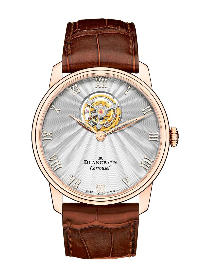 Blancpain VIlleret Carousel 42mm Automatic in Rose Gold