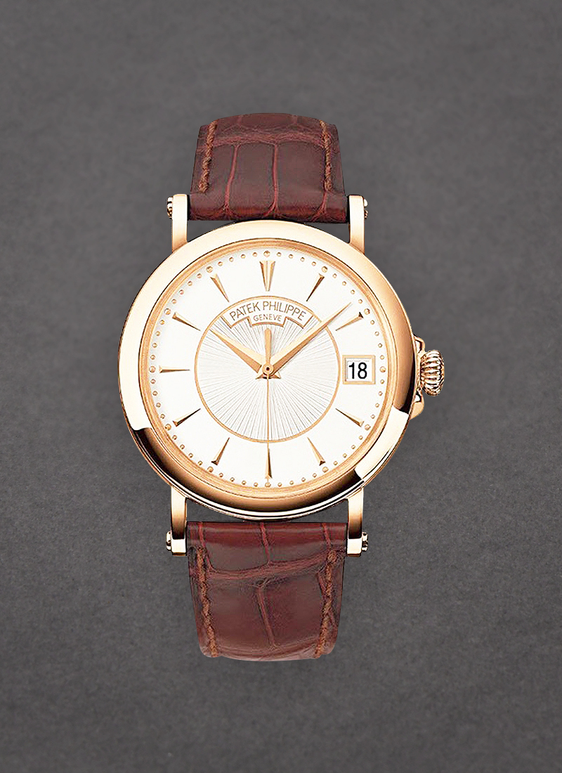 Patek Philippe Calatrava Officers Watch 5153R in Rose Gold