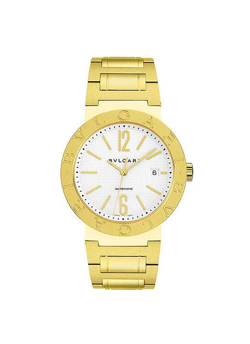 Bvlgari Classic Mens 38mm Automatic in Yellow Gold