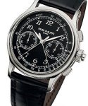 5370P Grand Complications in Platinum on Black Alligator Leather Strap with Black Dial