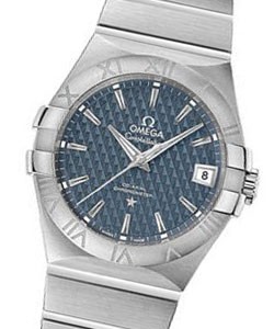 Constellation Co - Axial  Automatic in Steel On Bracelet with Blue Textured Dial