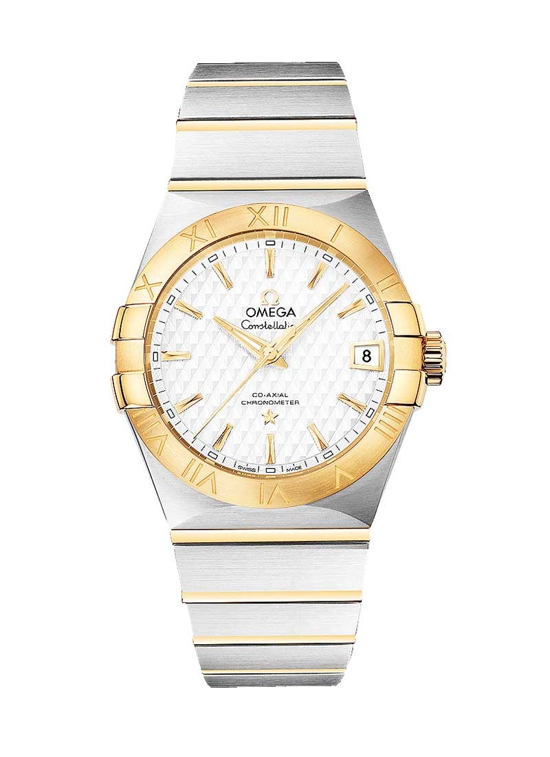 Omega Constellation 35mm Automatic in Steel and Yellow Gold