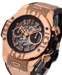 Big Bang Unico World Poker Tour in Rose Gold - Limited Edition of 100 Pieces on Gold Leather Strap with Grey Skeleton Dial