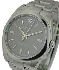 Oyster Perpetual 39mm Automatic in Stainless Steel On Steel Oyster Bracelet with Rhodium Index Dial
