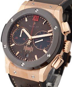 Classic Fusion Forbidden X  in King Gold On Brown Calfskin Strap with Brown Dial