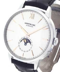 Heritage Spirit 43mm Automatic in Steel On Black Alligator Strap with Silvery White Dial