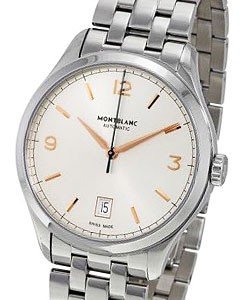 Heritage Chronometrie 38mm Automatic in Steel On Steel Bracelet with Silvery White Dial