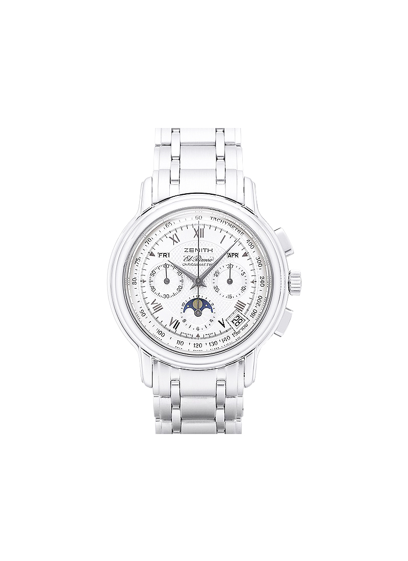 39.0240.410/01 Zenith Chronomaster T El Primero Mens | Essential Watches
