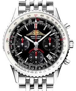 Navitimer AOPA - Limited Edition Stainless Steel on Bracelet with Black Dial