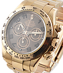Daytona in Everose Gold Ref 116505 on Oyster Bracelet with Chocolate Arabic Dial