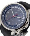 Portuguese Yacht Club Worldtimer - Limited Edition of 500 pcs Steel on Strap with Grey Arabic Dial