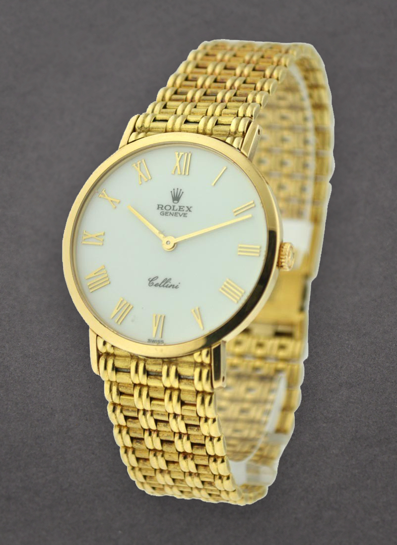 Pre-Owned Rolex Cellini Classic Dress Watch - Yellow Gold - 34mm