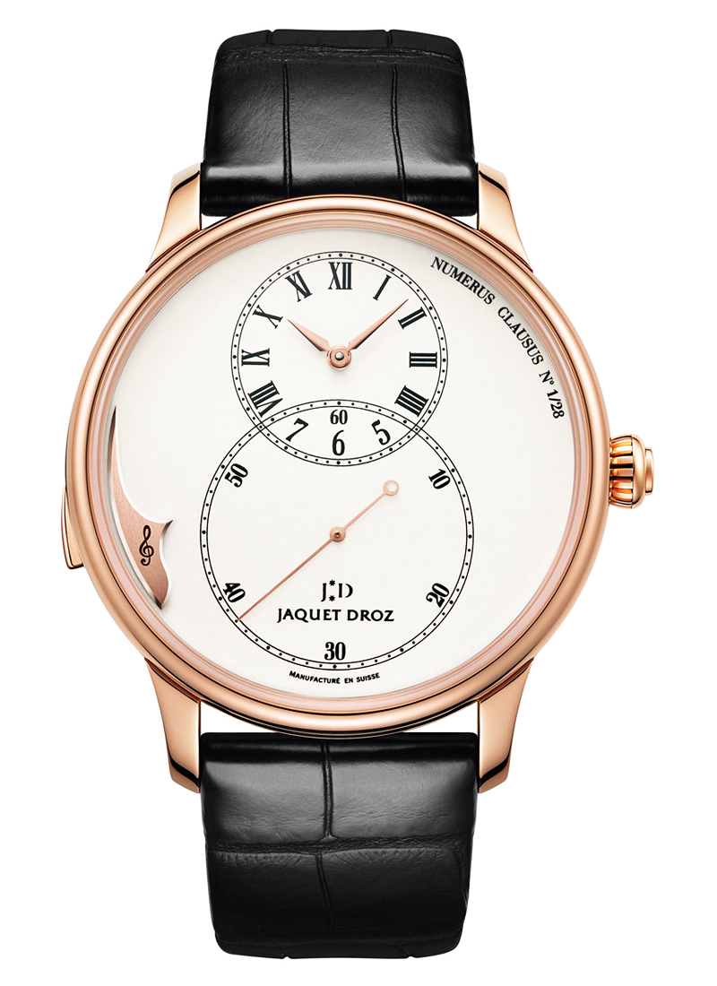 Jaquet Droz Grande Seconde Minute Repeater Mens 43mm Automatic in Rose Gold