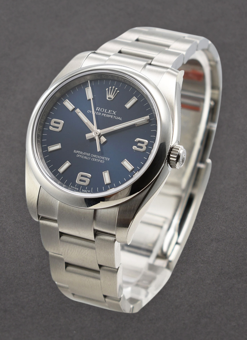 Rolex Unworn Oyster Perpetual 34mm in Steel with Smooth bezel