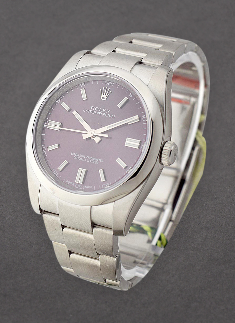 Rolex Unworn Oyster Perpetual 36mm Automatic in Steel with Smooth Bezel