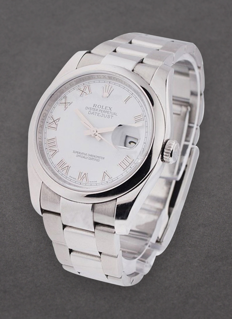 Rolex Unworn Datejust 36mm in Steel with Domed Bezel