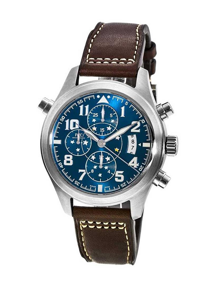 IWC Pilots Double Chronograph in Steel