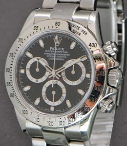 Daytona Ref 116520 - CPO Rolex Full Set Black Dial - G Serial