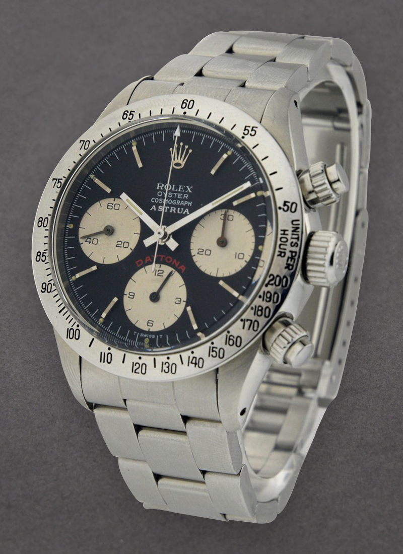 Pre-Owned Rolex Steel 6265 Daytona with Astrua in Steel