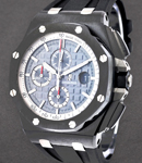 Royal Oak Offshore Chronograph in Ceramic on Black Rubber Strap with Anthracite Dial