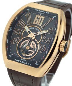 Vanguard Tourbillion Limited Edition Rose Gold on Brown Strap - only 28pcs Made