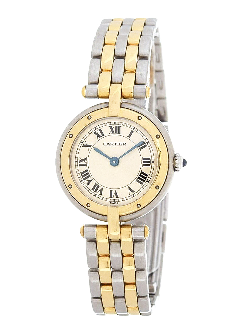 Cartier Panther Ladies 30mm Quartz in Steel and Yellow Gold