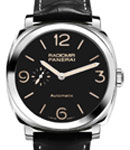 PAM 620 - Radiomir 1940 - 3 Days Automatic Acciaio in Steel on Black Alligator Strap with Black Dial