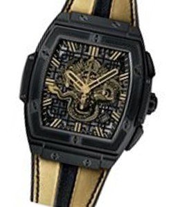 Spirit of Big Bang for Bruce Lee  in Black Ceramic On Strap with Skeleton Dial - Limited Edition of 75pcs