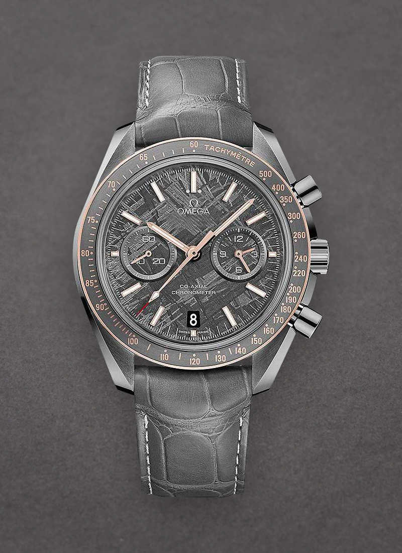 Omega Speedmaster Grey Side of the Moon with  Meteorite Dial