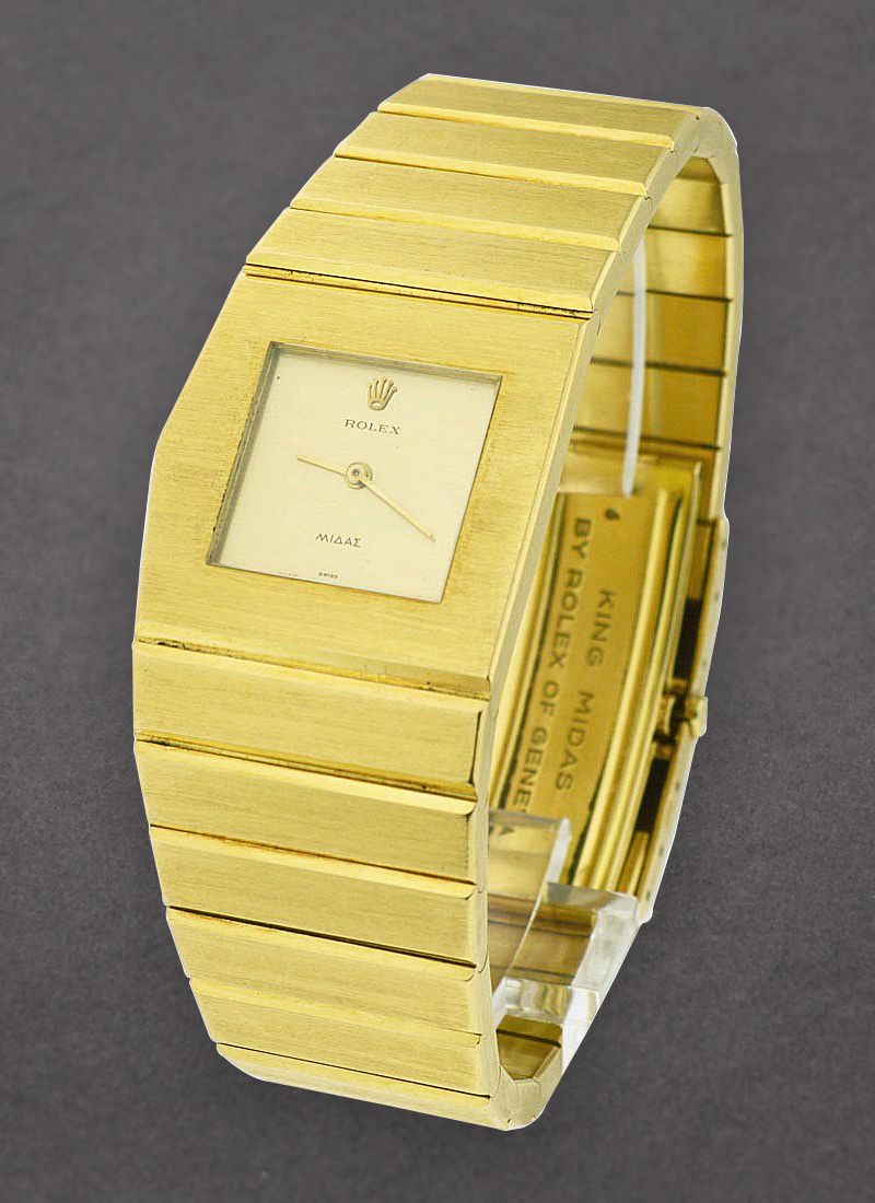 Pre-Owned Rolex King Midas in Yellow Gold