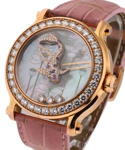 Animal World Happy Sport Koi Edition Rose Gold on Strap - Limited to 25pcs