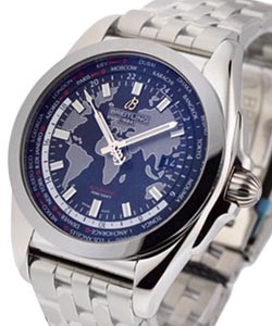 Galactic Unitime Men's Automatic in Steel On Steel Bracelet with Throphy Black Dial