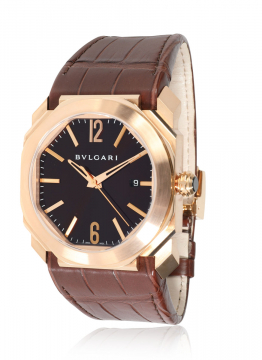 Bvlgari 102250BGOP41C11GLD Octo Mens 41mm Automatic in Rose Gold 102250BGOP41C11GLD