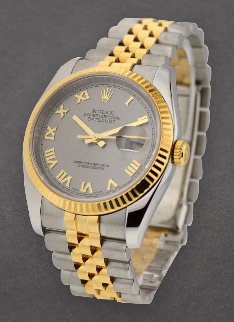 Pre-Owned Rolex 2-Tone Datejust 36mm Men's